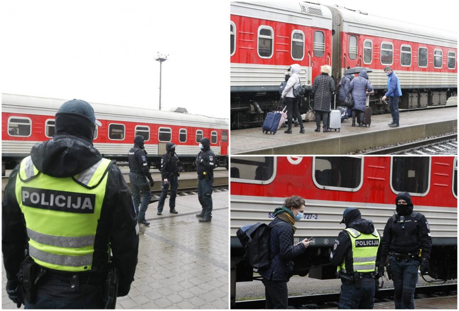 Klaipėdos traukinių stotyje – pareigūnai: jau šiandien vykdė asmenų patikras