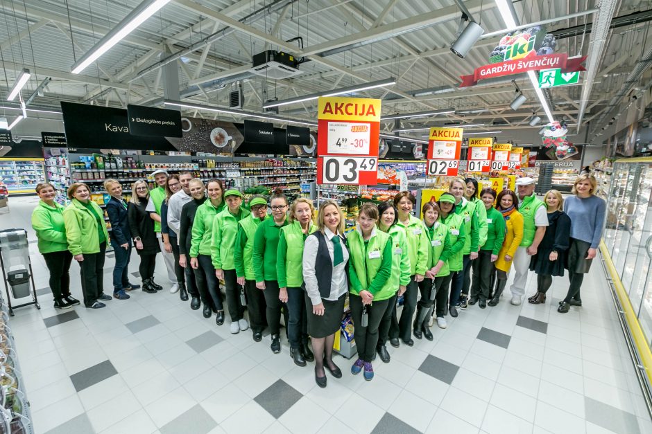 Aktyvų lapkritį „Iki“ užbaigia naujos parduotuvės atidarymu Lentvaryje