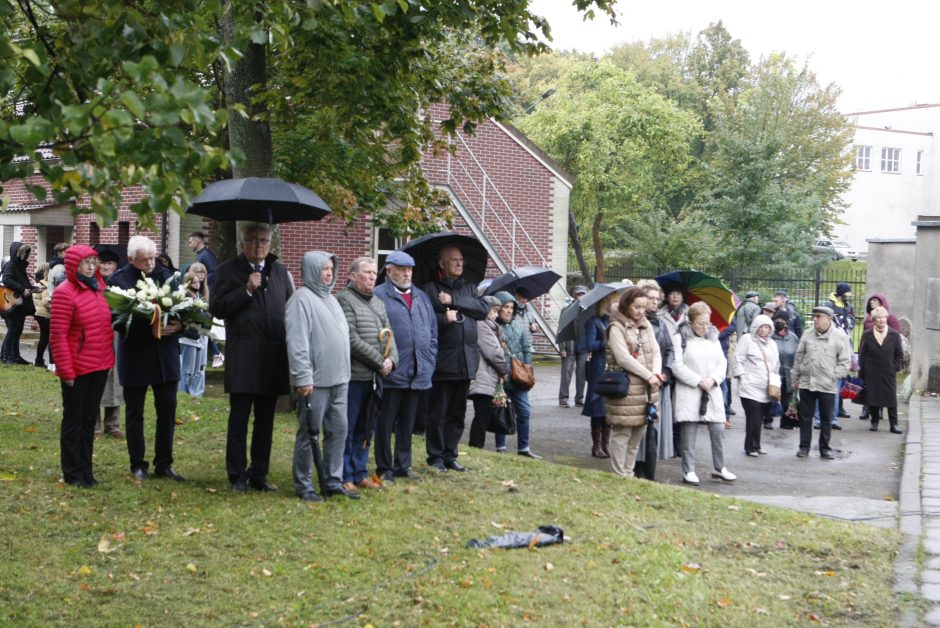 Klaipėdoje paminėta žydų tragedijos sukaktis