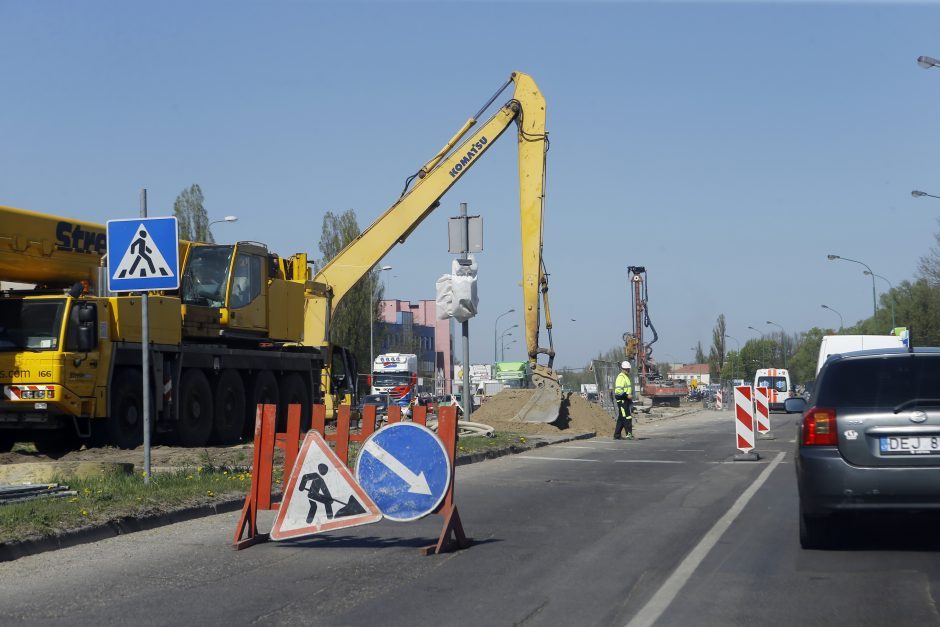 Dėmesio: Šilutės plente eismas uždaromas viena juosta