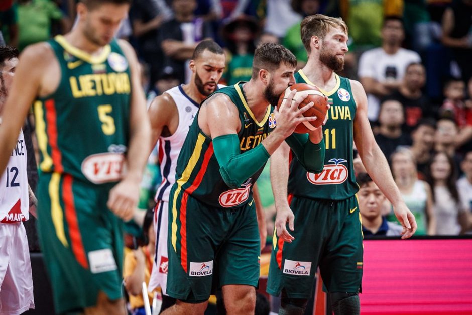 FIBA rinktinių reitinge Lietuva prarado dvi pozicijas