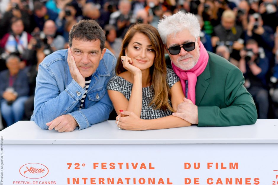 Kanų kino festivalyje pristatytas naujasis P. Almodóvar filmas „Skausmas ir šlovė“