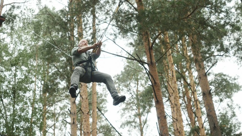 Su didžiausia savo baime susidūręs V. Radzevičius: nejaučiau, ką rėkiu