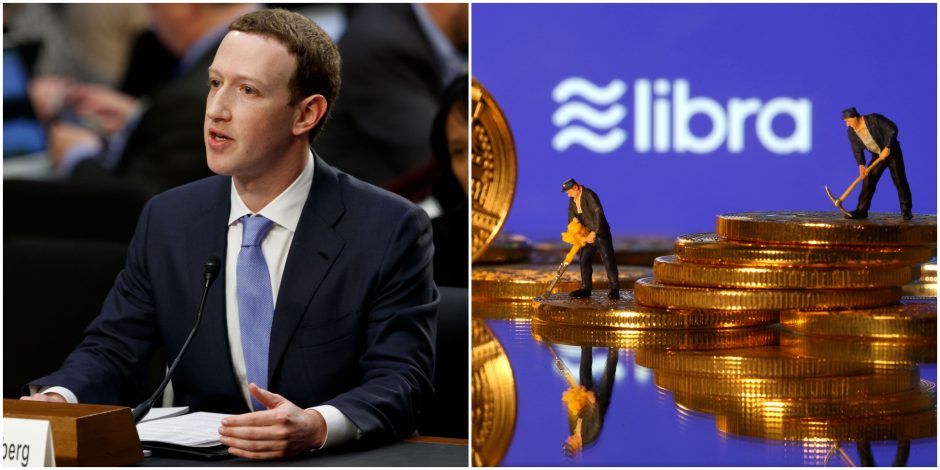 „Facebook“ siekia išleisti savo kriptovaliutą „Libra“