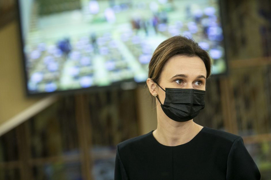 V. Čmilytė-Nielsen bendravo su Baltarusijoje kalinamo žurnalisto žmona