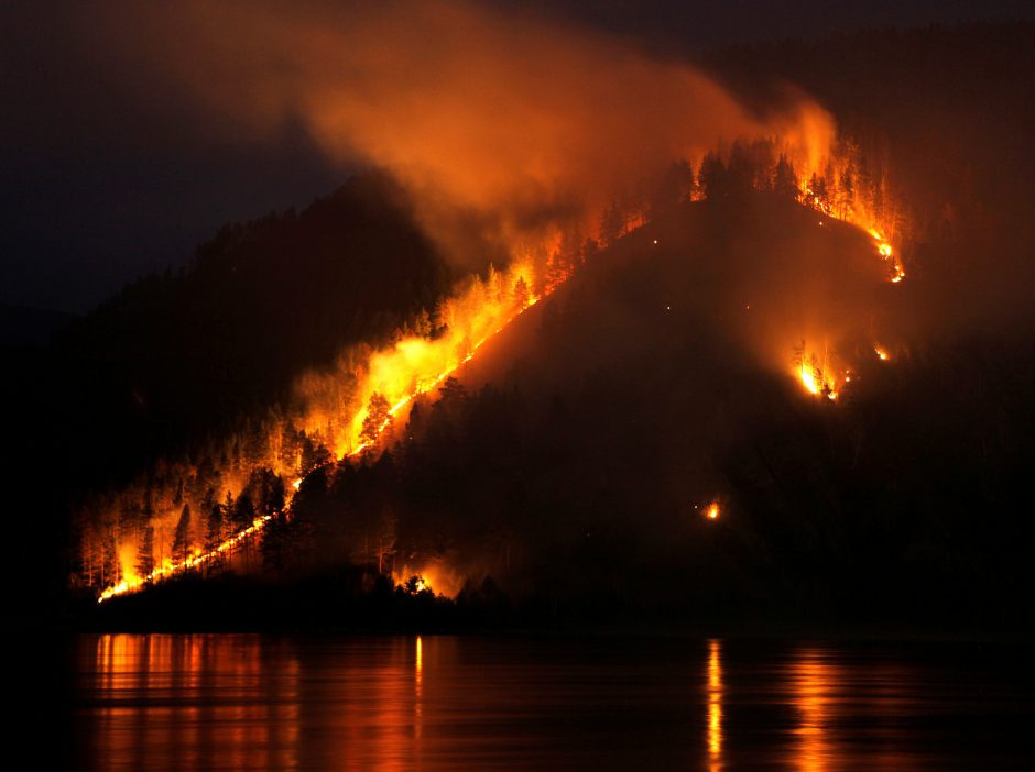 Ekspertai: didžiuliai Sibiro miškų gaisrai gali sukelti ekologinę katastrofą 