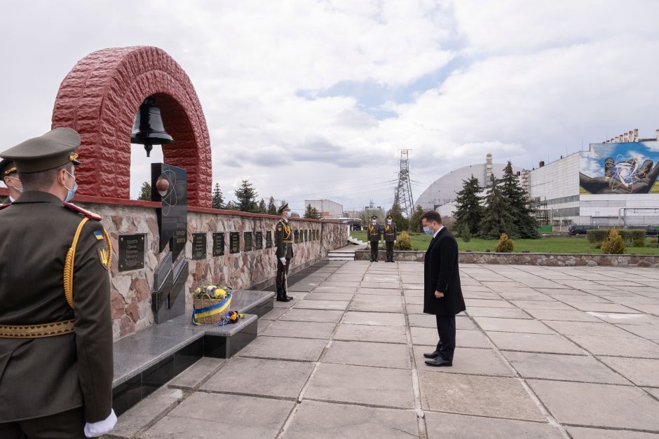 Ukraina ragina laikytis solidarumo ir užkirsti kelią Černobylio avarijos pasikartojimui