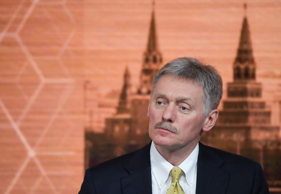D. Peskovas: Rusija „de jure“ ir „de facto“ yra Sovietų Sąjungos teisių perėmėja