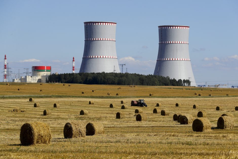 Baltarusijos ministerija: pradėtas Astravo AE pirmojo reaktoriaus hidrotestavimas