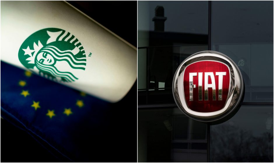 ES kovos dėl mokesčių vengimo: „Starbucks“ laimėjo, „Fiat“ – nubausti