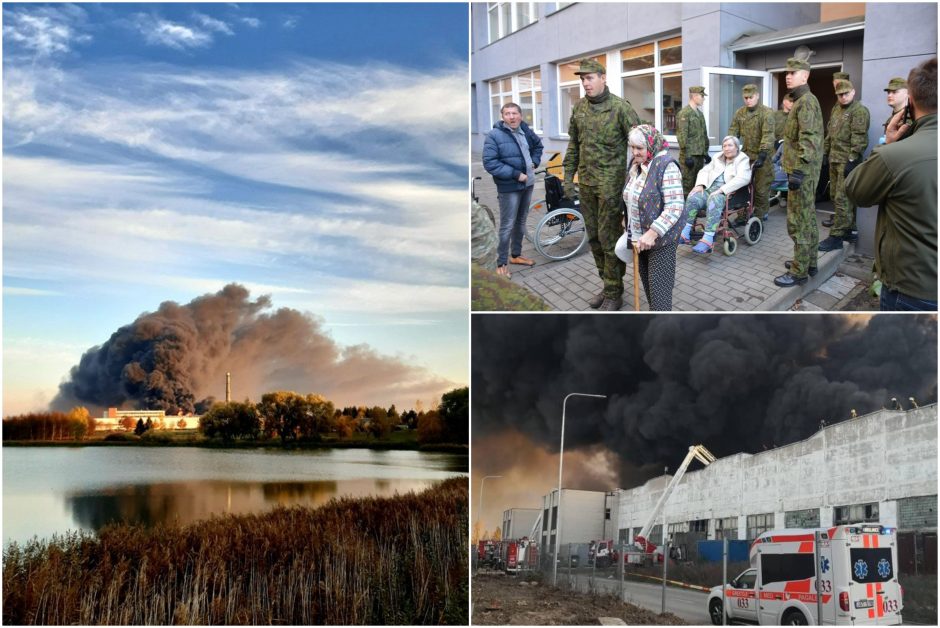 Didžiulis gaisras Alytų paskandino dūmuose: evakuotas reabilitacijos centras