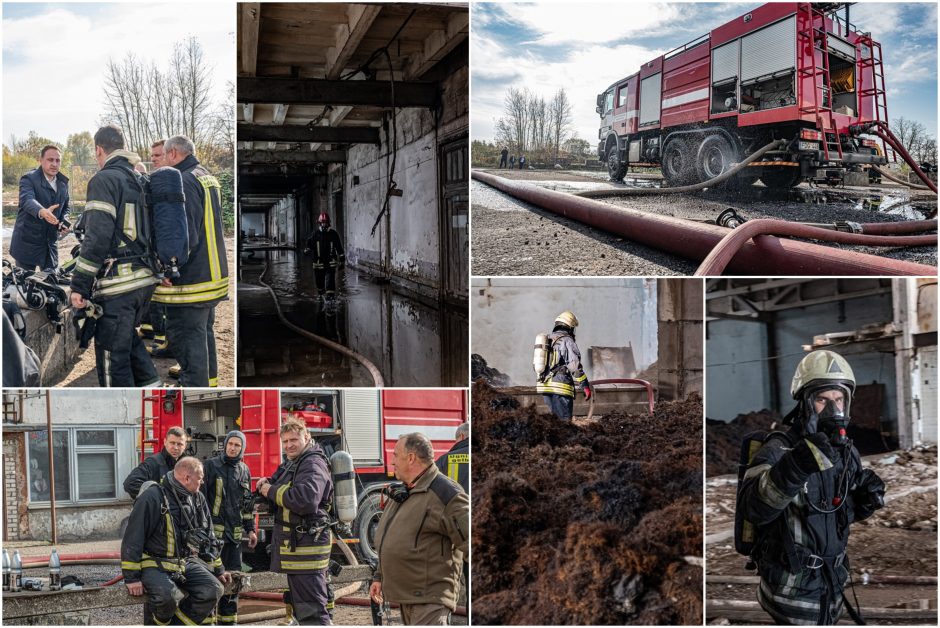 Gesinti gaisrą Alytuje padėjo ir kursantai – buvo labai gera praktika