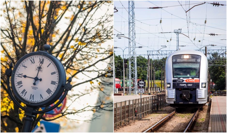 Atkreipkite dėmesį: dėl įvedamo žiemos laiko keičiasi dalies traukinių tvarkaraščiai