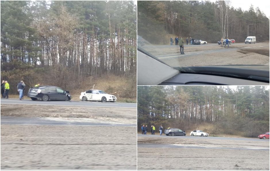 Sostinėje susidūrė „Toyota Prius“ ir girto vyro vairuotas BMW