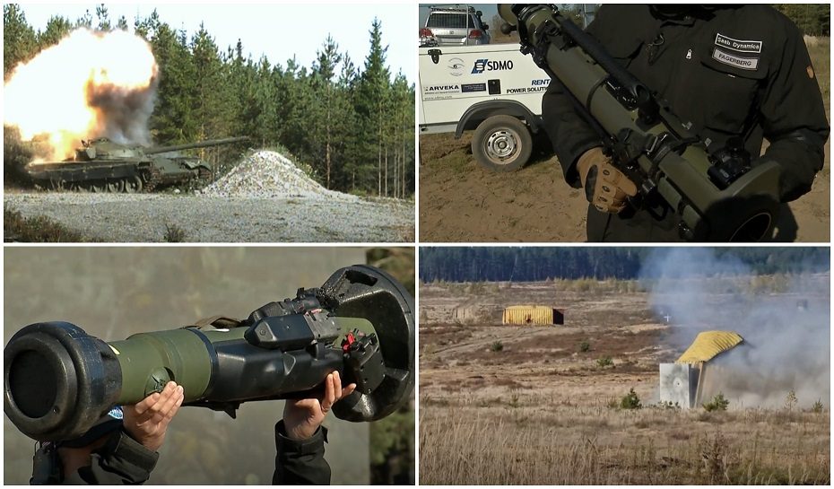 Lietuvoje demonstruota naujausia NATO ginkluotė: šaudė kulkosvaidžiai, prieštankiniai ginklai