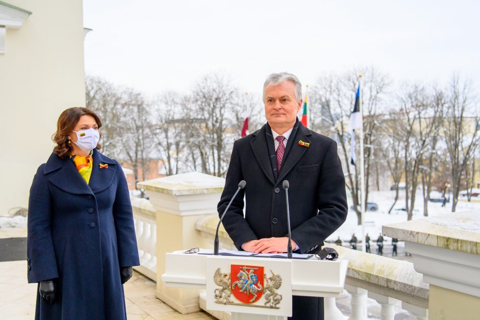 G. Nausėda: šiandien kantrybė, pasiaukojimas ir vienybė reikalinga labiau nei bet kada