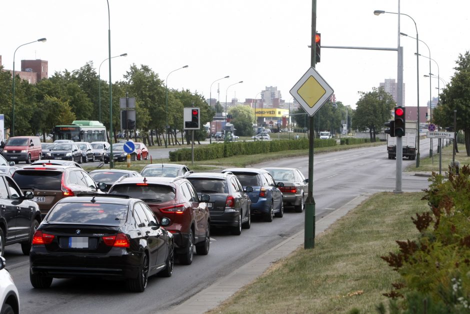 Dėl žaliųjų rodyklių uostamiestyje – nesibaigiantys rebusai