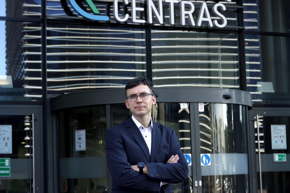 „Registrų centro“ IT centro direktoriaus pareigas pradėjo eiti M. Rameika