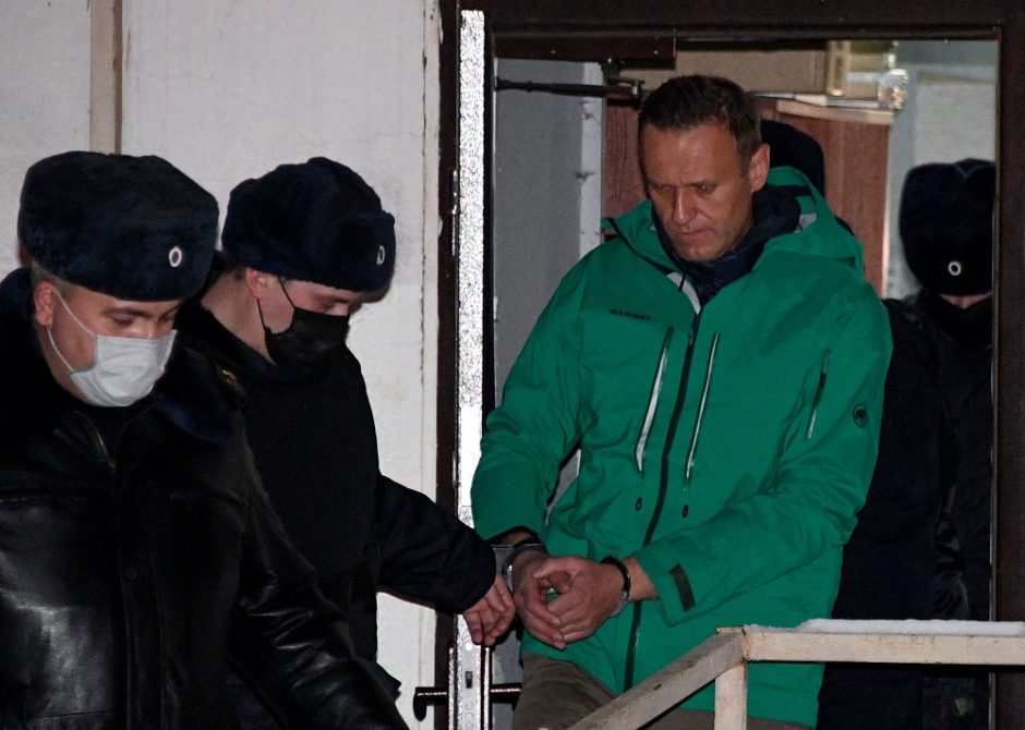 A. Navalno atstovė: jis uždarytas į tardymo izoliatorių, su juo beveik neįmanoma susisiekti