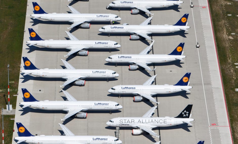 Vokietija ir ES artėja prie susitarimo dėl paramos „Lufthansa“ avialinijoms