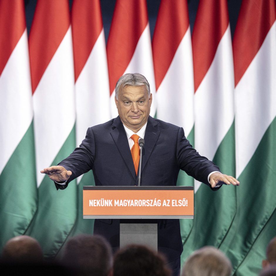 Vengrijos premjeras: mes neturime planų pasitraukti iš Europos Sąjungos