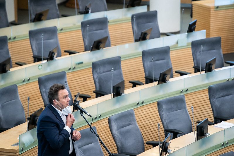 Seimas panaikino P. Gražulio teisinę neliečiamybę