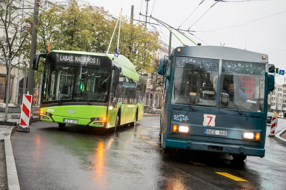 „Kauno autobusai“ pasiskolino 17,5 mln. eurų naujiems troleibusams pirkti