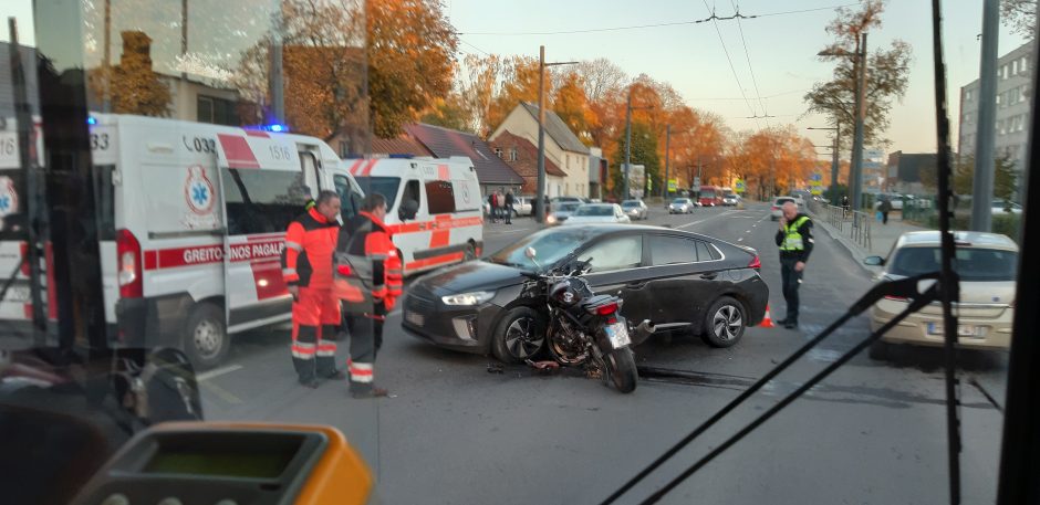 Tragiška avarija Šančiuose: motociklininkas žuvo vietoje