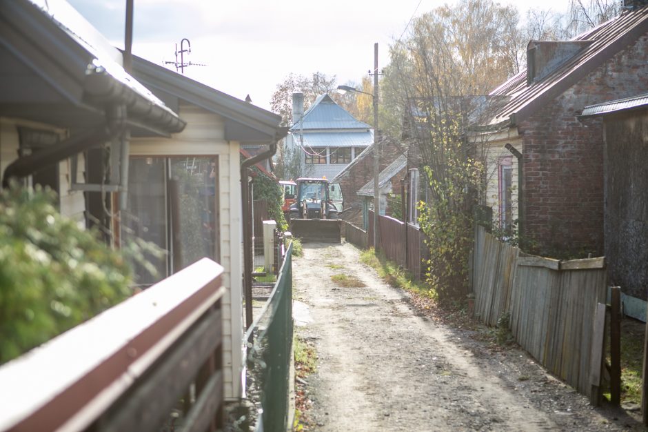 Kasimo darbus Panemunėje turėjo nedelsiant sustabdyti: rasti žmonių kaulai 