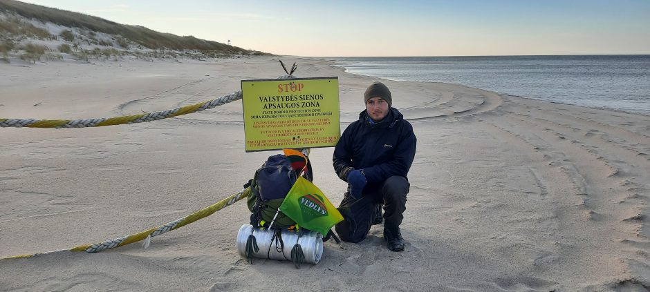 500 km pėsčiomis po Lietuvą: svajonėse – įveikti kur kas didesnį atstumą