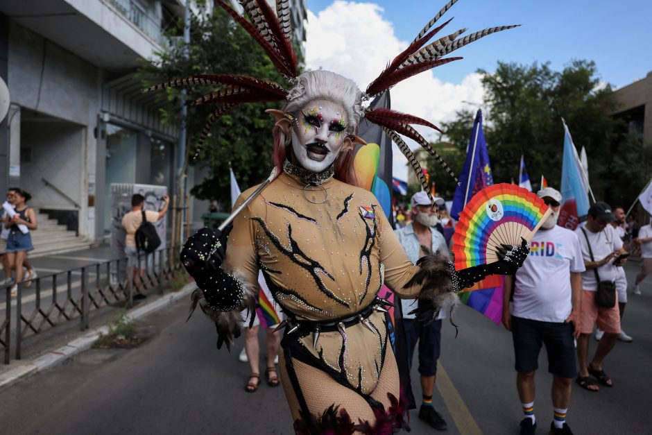 Graikija pirmą kartą tapo „EuroPride“ šeimininke, renginyje dalyvavo tūkstančiai žmonių