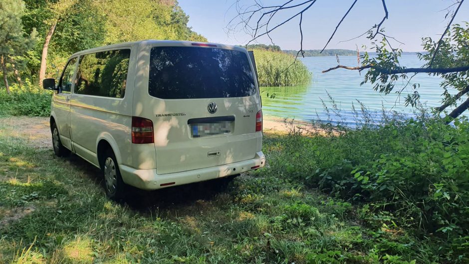 Užsienietis prie Kauno marių įsikūrė darbo vietą: per plauką išvengė net kelių baudų