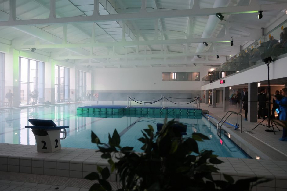 Po dviejų metų pertraukos atidarytas Mastaičių baseinas
