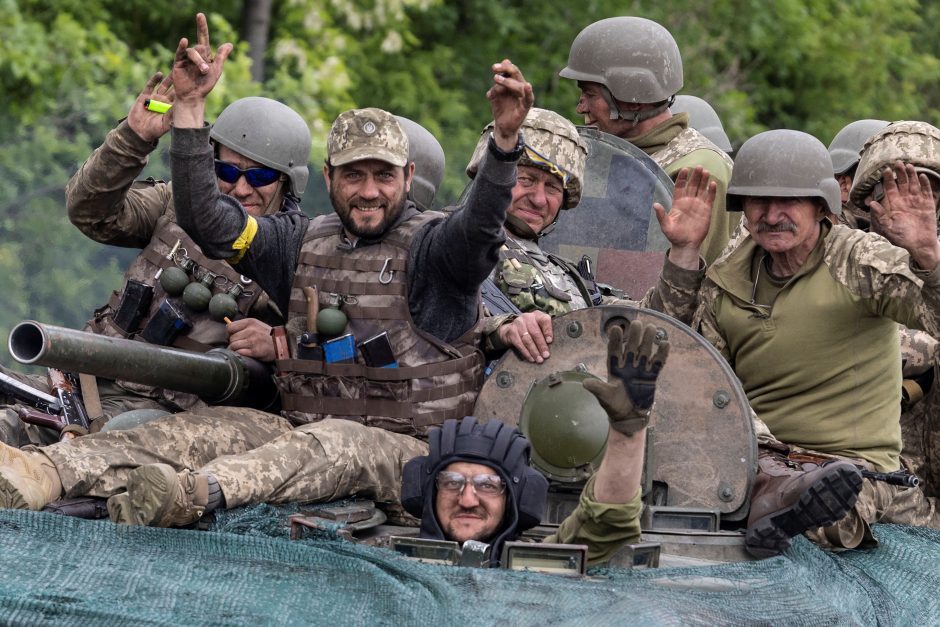 Generolas: jei Vakarai priims politinį sprendimą, karas Ukrainoje baigsis iki metų pabaigos