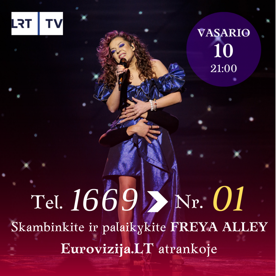 Penktojo „Eurovizijos“ atrankos pusfinalio dalyvė Freya Alley: kiekvienas dainos atlikimas – kitoks