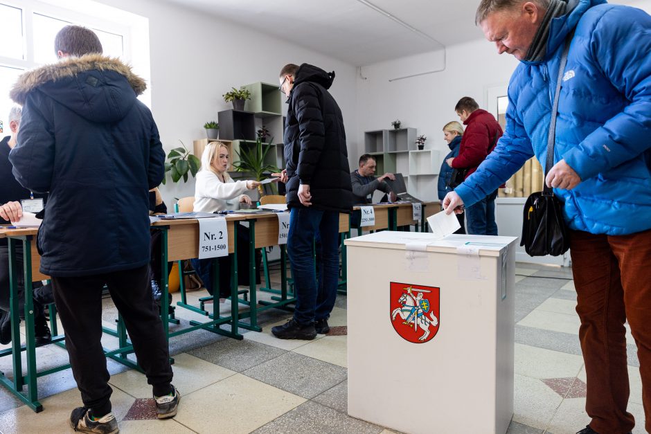 Lietuvoje vyksta savivaldybių rinkimų antrasis turas