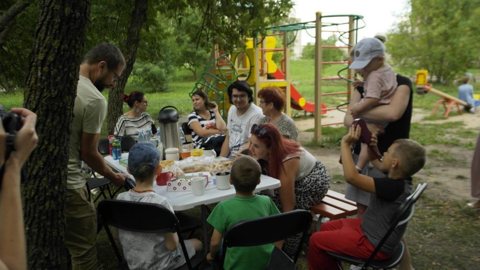 Daržai daugiabučių rajone?