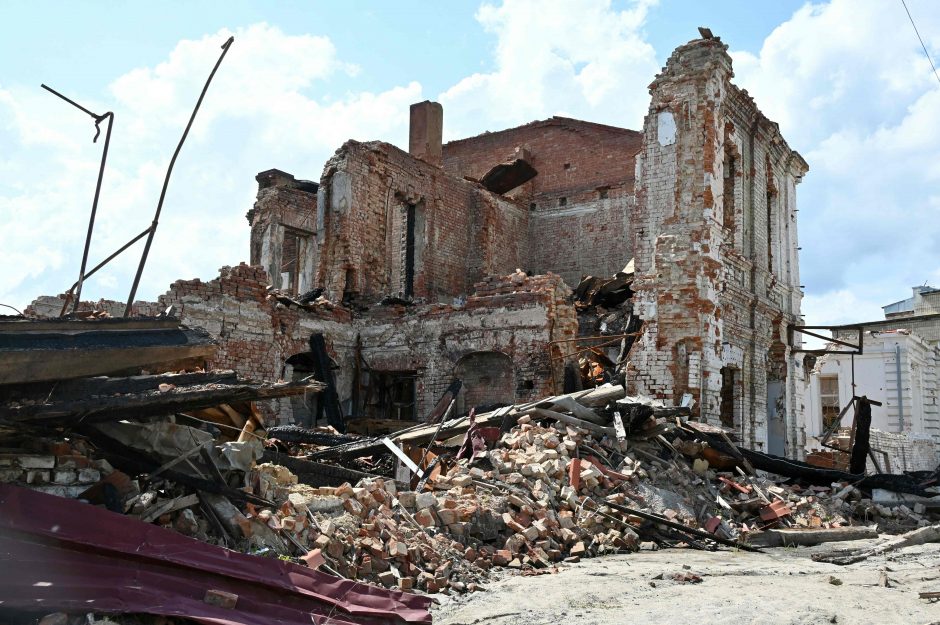 Charkivo srityje per okupantų apšaudymą žuvo moteris