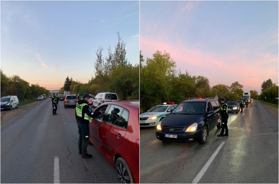 Kauno policijos reidai: beveik 200 km/val. greičiu lėkęs BMW ir girtos vairuotojos sukelta avarija