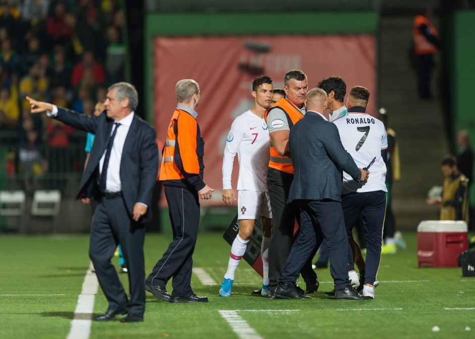 Išsišokėlis lietuvis nukako į Portugaliją, juo rūpinsis ir C. Ronaldo apsauga