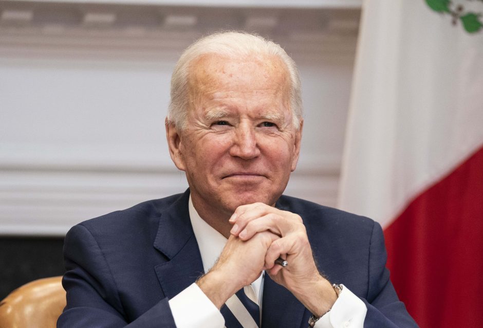 J. Bidenas po 100 savo valdymo dienų kreipsis į JAV Kongresą