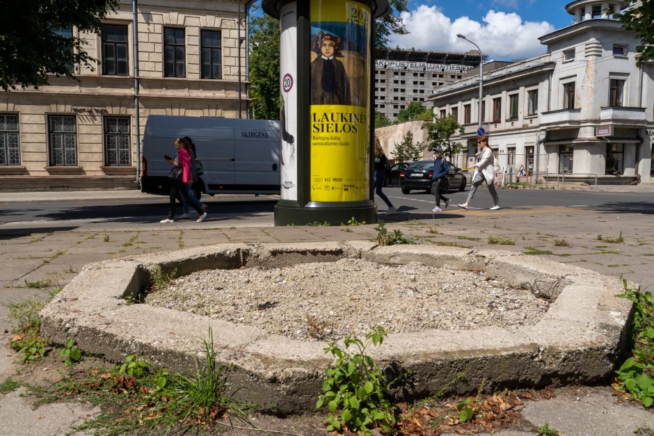 Kauno centre atsiras jaukus skveras