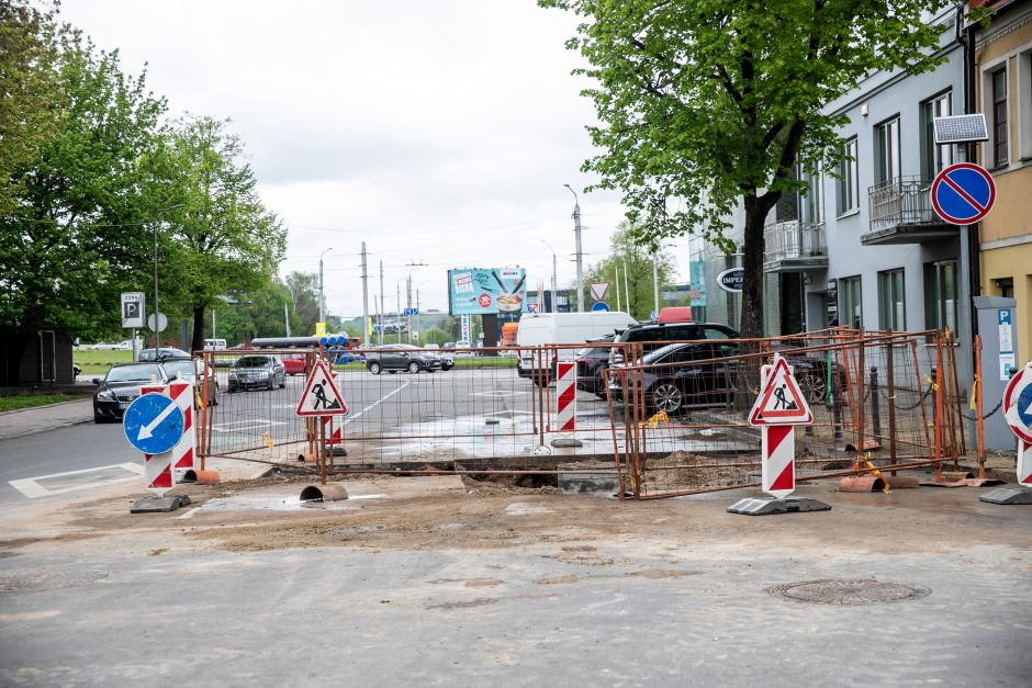 Kauno senamiestyje vairuotojus pasitinka pakeista eismo tvarka