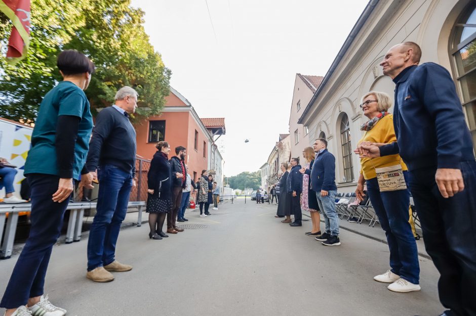 Šokanti L. Zamenhofo gatvė: ilgametę tradiciją pandemija pakoregavo, bet nenutraukė