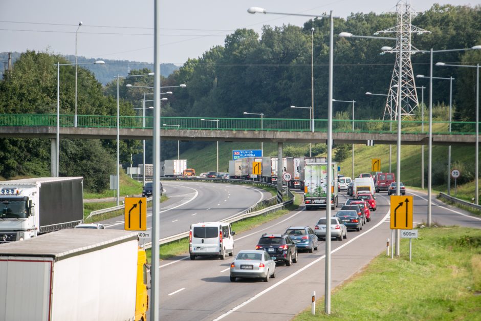 Automobilių spūstys Kaune: piko dar nepasiekėme?