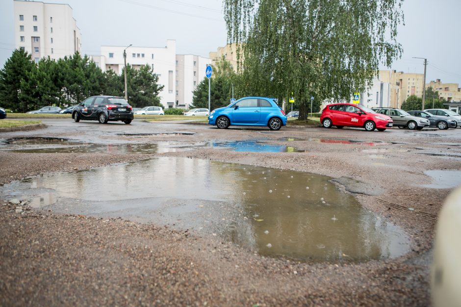 Piktinasi: savivaldybė niekaip nesutvarko aikštelės