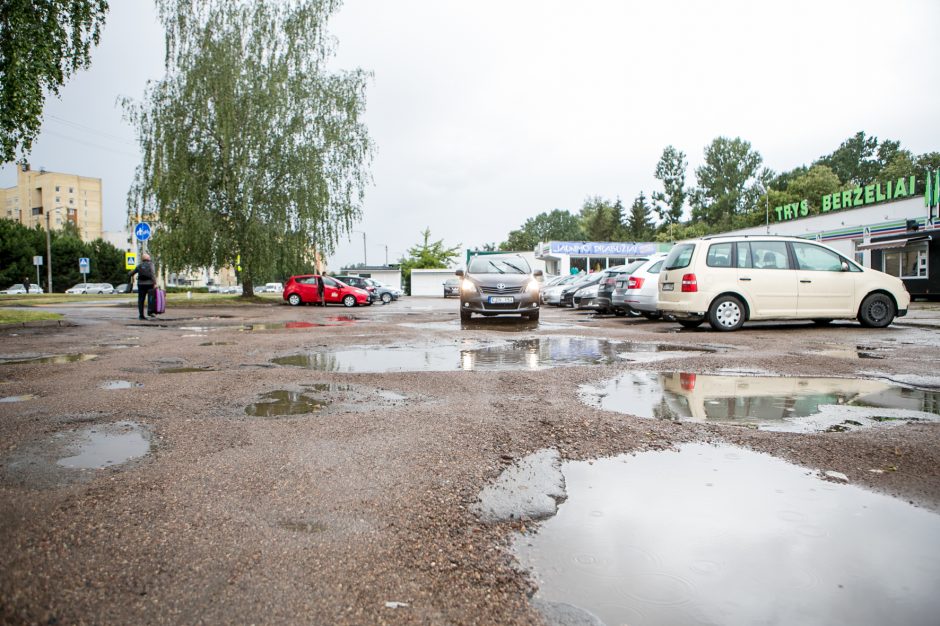 Piktinasi: savivaldybė niekaip nesutvarko aikštelės