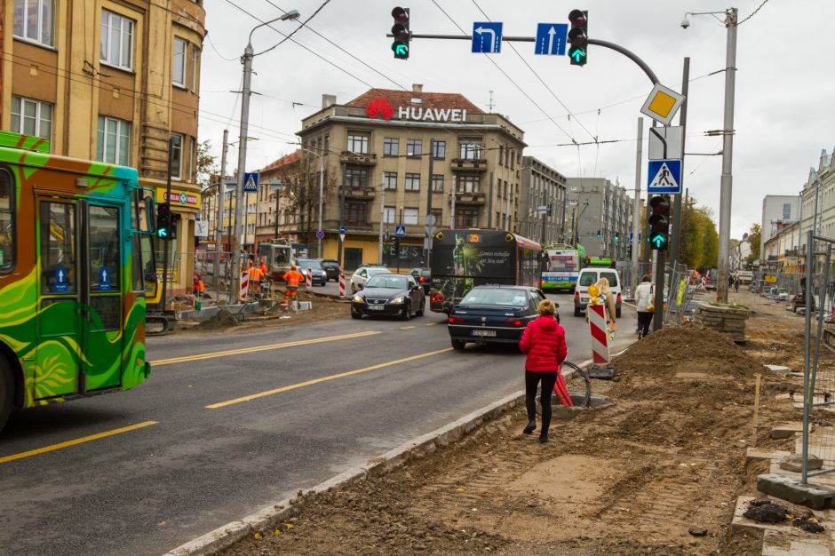 Iškasinėtas Kaunas: kada užbaigs visus darbus?