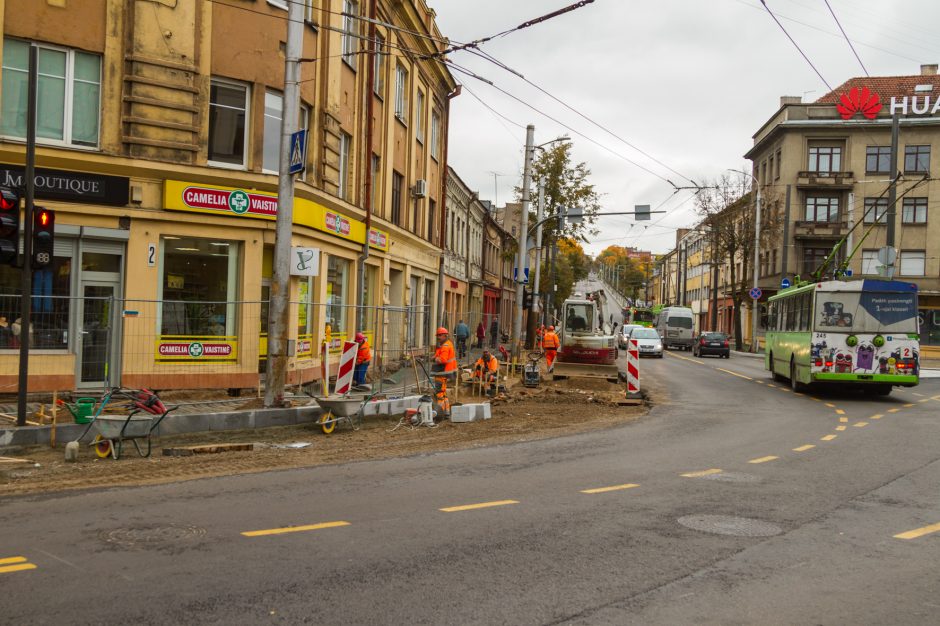 Iškasinėtas Kaunas: kada užbaigs visus darbus?