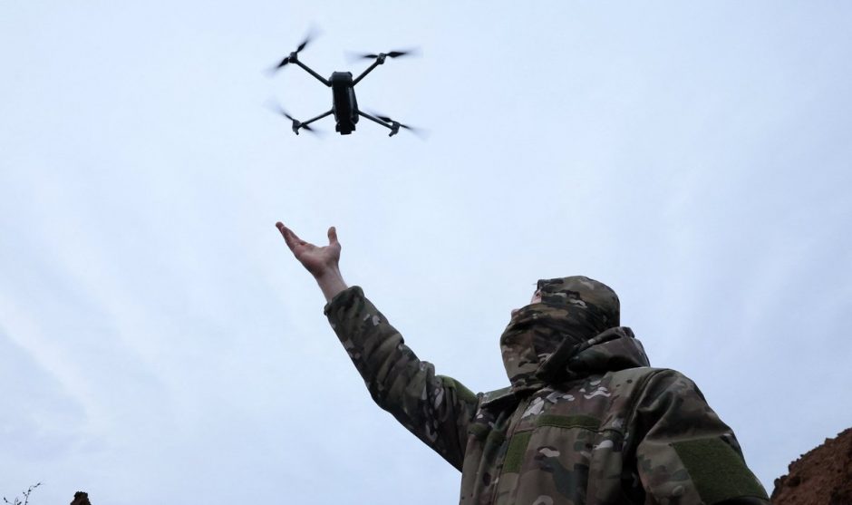 Rusijos gynybos ministerija teigia sunaikinusi 36 ukrainiečių dronus